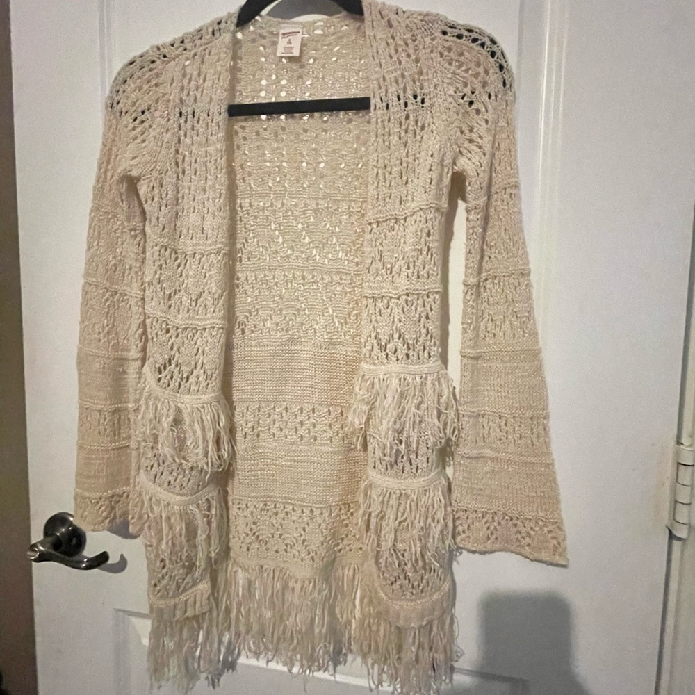 Arizona kids - open long cardigan